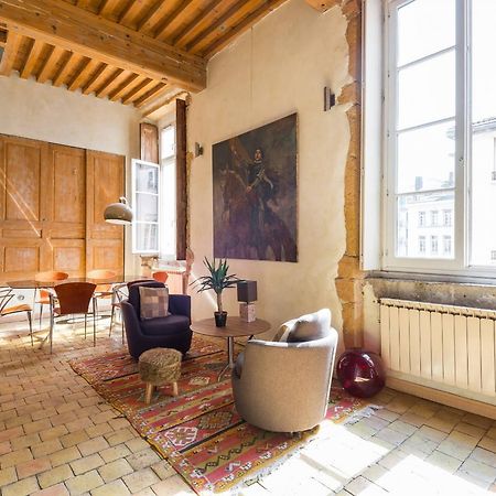 Loft Coeur Du Vieux Lyon Appartement Buitenkant foto